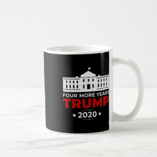 Trump vier weitere Jahre Pro USA konservativ vinta Kaffeetasse