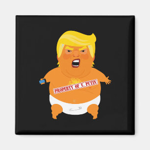 Trump Von Blimp - Eigentum Von V Putin Magnet
