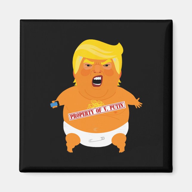 Trump Von Blimp - Eigentum Von V Putin  Magnet (Vorne)