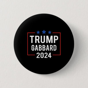 Trump Vp Gabbard 2024 Wahl Button