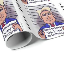 Trump wählen geschenkpapier
