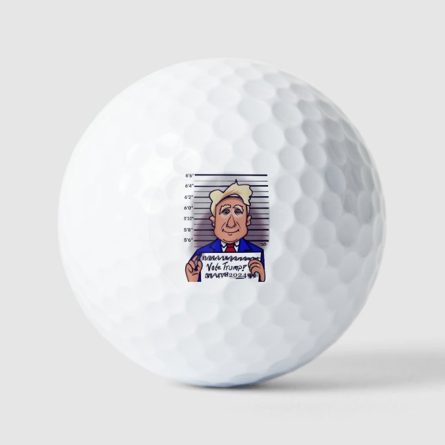 Trump wählen golfball (Vorderseite)