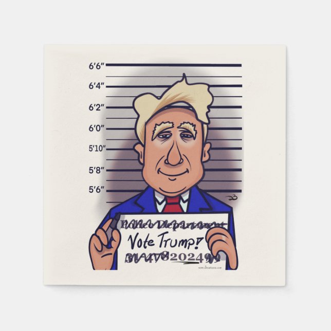 Trump wählen serviette (Vorderseite)