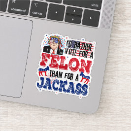 Trump-Wahlkampfflugzeug 2024 Aufkleber