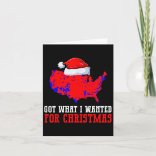 Trump-Wahlkarte Got, was ich zu Weihnachten Gewoll Karte