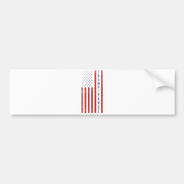 Trump wählt republikanische amerikanische Wahlen W Autoaufkleber (Vorne)