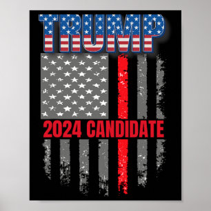 Trump wählt republikanischen Unterstützer 20247 Poster