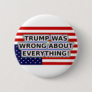 TRUMP WAR ÜBER ALLES FALSCH! BUTTON