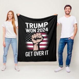 Trump We Won gewinnt Amtseinführung 47 US-Präsiden Fleecedecke