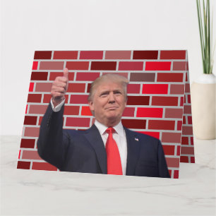 Trump Weihnachten Karte