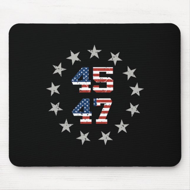 Trump Weihnachten Mousepad (Vorne)