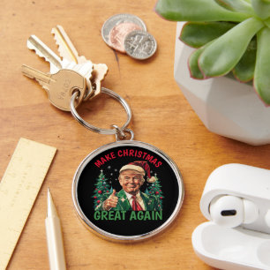 Trump Weihnachten, Weihnachten wieder großartig ma Schlüsselanhänger