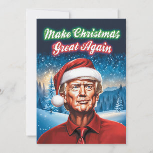 Trump - Weihnachten wieder großartig machen