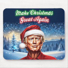 Trump - Weihnachten wieder großartig machen Mousepad