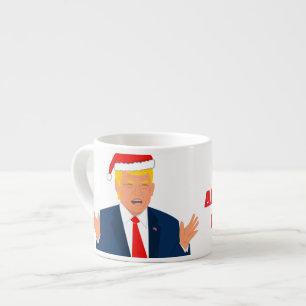 Trump - Weihnachtsespresso-Tasse - Behalt Amerika  Espressotasse