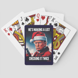 Trump - Weihnachtskarten Funny Holiday Game Spielkarten