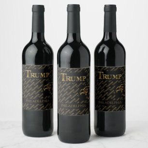 TRUMP WEINETIKETT