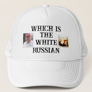 Trump/White Russian Trucker Hat Truckerkappe
