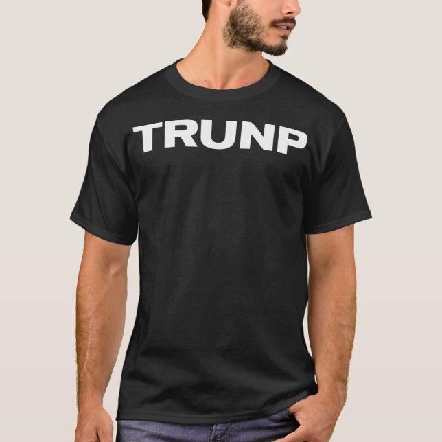 Trump White T-Shirt (Vorderseite)