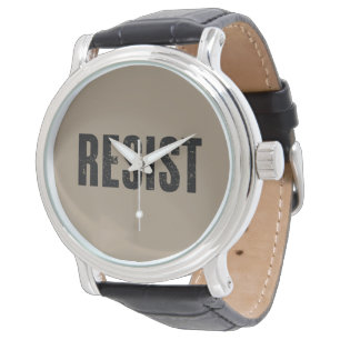 Trump Widerstand gegen Trump Protest gegen politis Armbanduhr