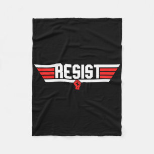 Trump Widerstand gegen Trump Protest gegen politis Fleecedecke