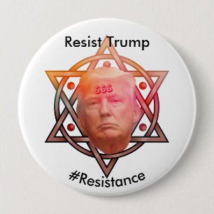 Trump-Widerstand / #Resistance Personalisiert Button