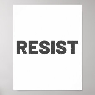 Trump widerstehen politische Proteste Amtsenthebun Poster