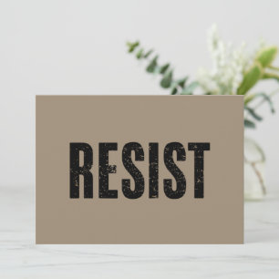 Trump widerstehen Trump Protest Anti-Politischer P Einladung