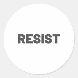 Trump widersteht politischer Protest Impeach Anti Runder Aufkleber