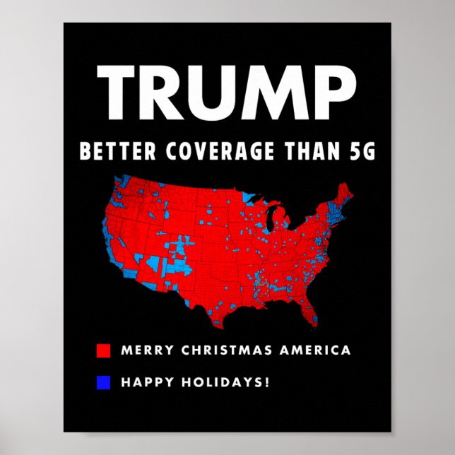 Trump will die Politik besser abdecken Poster (Vorne)