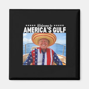 Trump willkommen am Golf von Amerika 2 Magnet