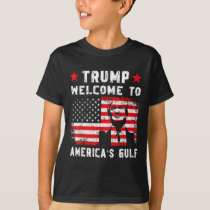 Trump willkommen im amerikanischen Golf-Funny Trum T-Shirt