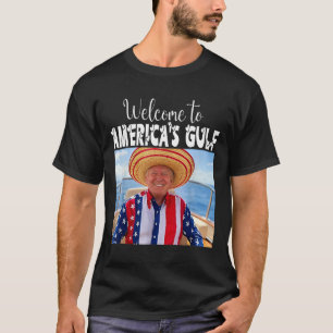 Trump Willkommen in Amerikas Golf Funny Trump 2025 T-Shirt