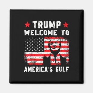 Trump Willkommen in Amerikas Golf Lustiger Trump M Magnet