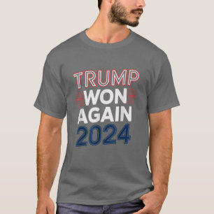 Trump wird 2024 Donald Trump gewinnen T-Shirt