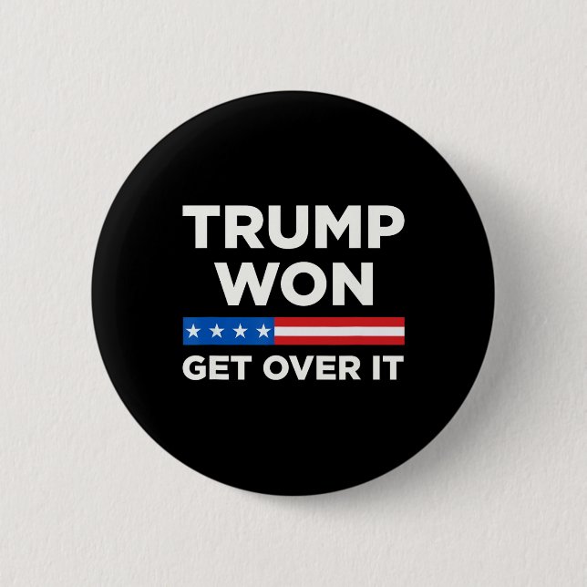Trump wird 2024 überwinden, Donald Trump hat 2024  Button (Vorderseite)