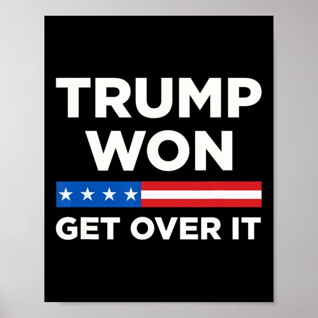 Trump wird 2024 überwinden, Donald Trump hat 2024  Poster (Vorne)
