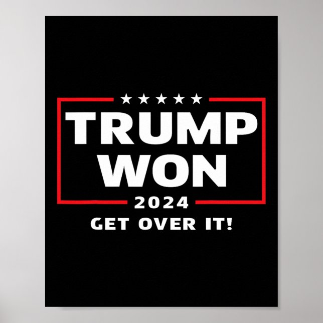 Trump wird 2024 überwinden poster (Vorne)
