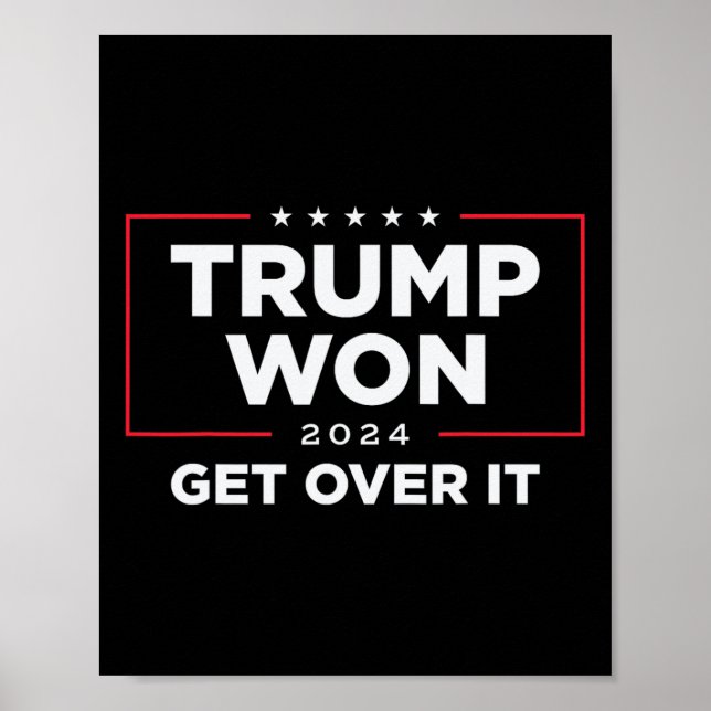 Trump wird 2024 überwinden poster (Vorne)