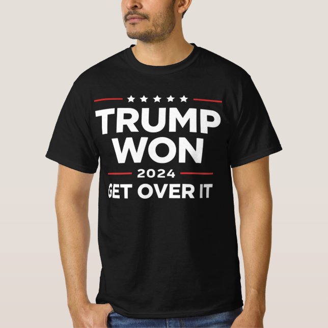 Trump wird 2024 überwinden T-Shirt (Vorderseite)