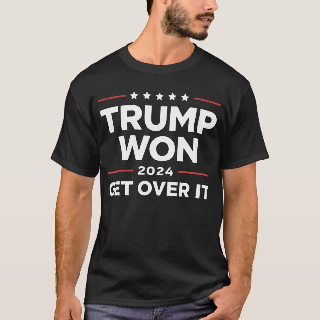 Trump wird 2024 überwinden T-Shirt (Vorderseite)