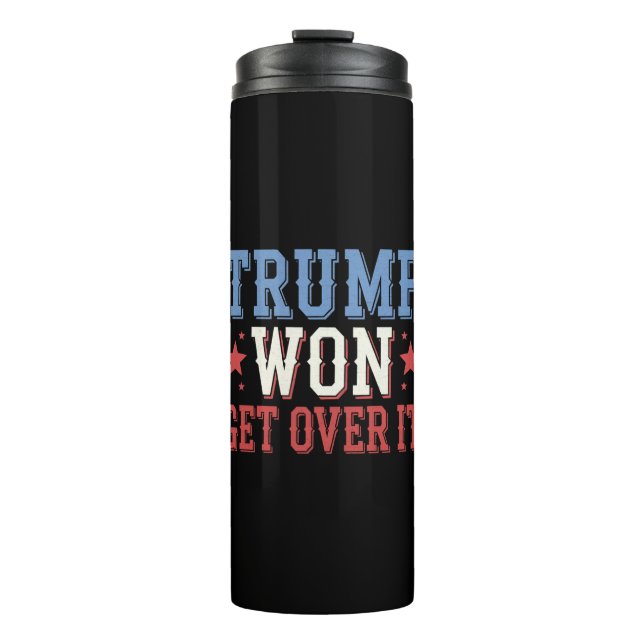 Trump wird 2024 überwinden thermosbecher (Vorderseite)