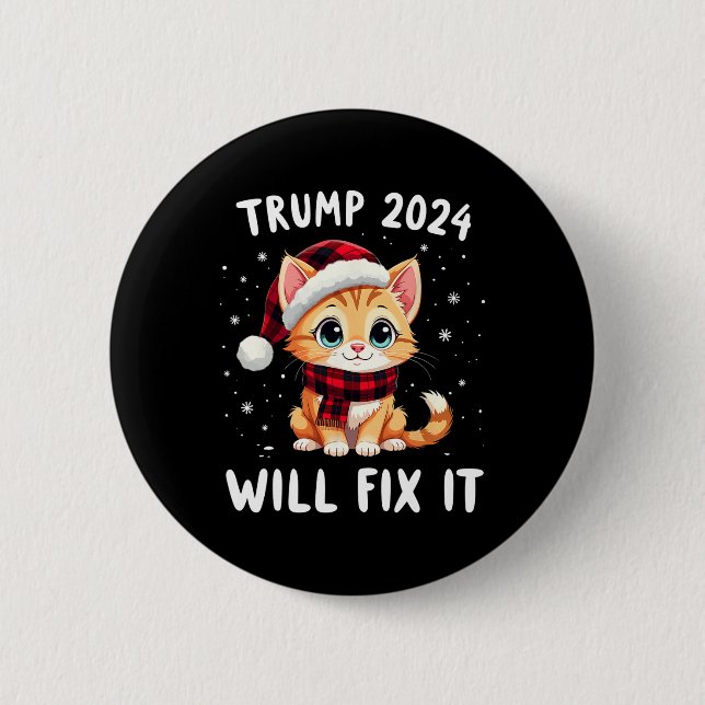 Trump Wird Es Reparieren Machen Amerika Großartig  Button (Vorderseite)