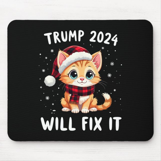 Trump Wird Es Reparieren Machen Amerika Großartig  Mousepad (Vorne)