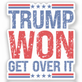 Trump wird es überwinden aufkleber