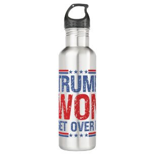 Trump wird es überwinden edelstahlflasche