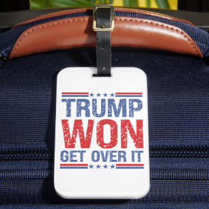 Trump wird es überwinden gepäckanhänger