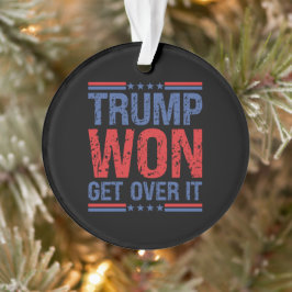 Trump wird es überwinden ornament
