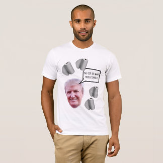 Trump wirft Papierhandtücher im T - Shirt Puerto R