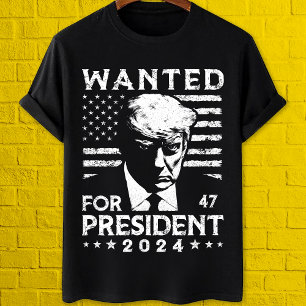 Trump wollte für Präsident 2024 Niemals Kapitulati T-Shirt